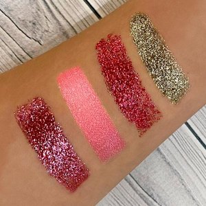 Beauty FOX Палетка теней для век Shine bright, 4 потрясающих оттенка