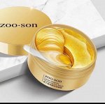 Гидрогелевые патчи под глаза ZOO:SON CAVIAR ELASTICITY HYDRATING EYE MASK с экстрактами черной икры осетра, ирландского мха, и золотом 60 шт