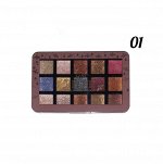 Палетка теней для век HLR Color School 15 цв. (01)