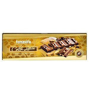 Шоколад TERRAVITA со вкусом кофе-латте 225 г