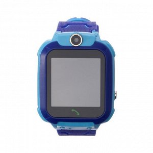 Смарт-часы Prolike PLSW12BL, детские, цветной дисплей 1.44", IP67, 400 мАч, голубые