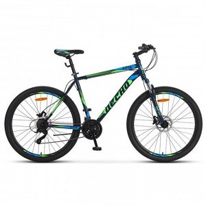 Велосипед 27,5" Десна 2710 D, V010, цвет cиний/зелёный, размер 19"