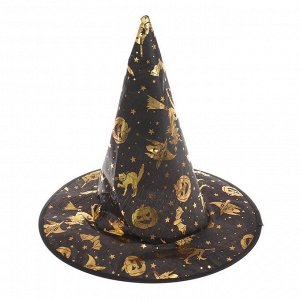 Карнавальная шляпа «Ведьма», 38 ? 38 см