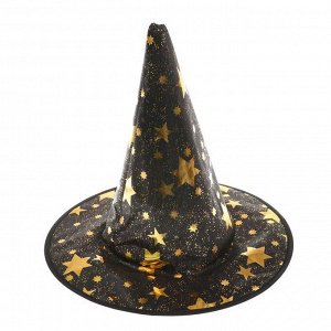 Карнавальная шляпа со звёздами, 38 ? 38 см