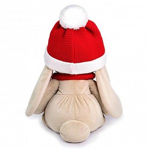 Мягкая игрушка «Зайка Ми большой в шапке и шарфе», 34 см