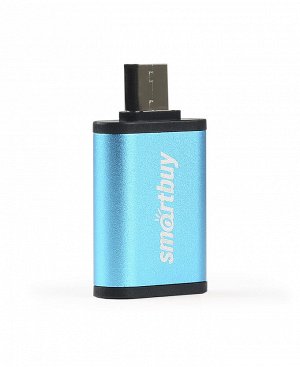 Type-C to USB-A 3.0 адаптер Smartbuy, синий (SBR-OTG05-B), шт
