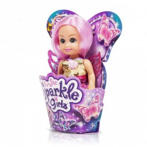 Кукла Sparkle Girlz "Сказочная фея" (11,5 см, подвижн., в ассорт., шоубокс, в форм. для кекса)