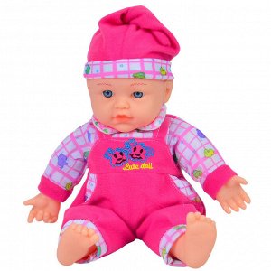 Кукла-младенец DollyToy (30 см, звук, мягк. тело, в ассорт.)