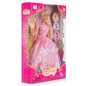 Кукла DEFA Lucy "Счастливая невеста" (в комплекте обувь, розовый)
