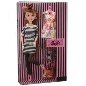 Кукла "Модный гардероб" (28,5 см, шарнирн., одежда, аксесс.)