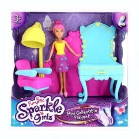 Игровой набор Sparkle Girlz (кукла 10 см, мебель, в ассорт.)