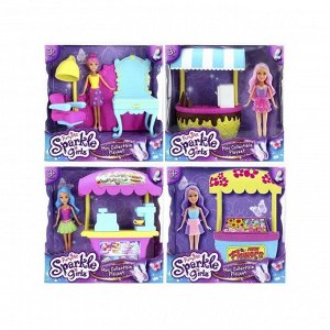 Игровой набор Sparkle Girlz (кукла 10 см, мебель, в ассорт.)