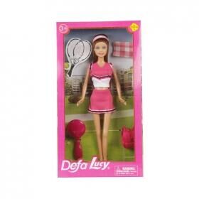 Кукла DEFA Lucy "Теннисистка" (27 см, аксесс.)