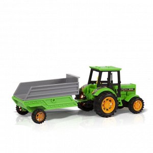 Фрикционная игрушка Handers "Трактор с прицепом: Грузовик" (26,5 см)