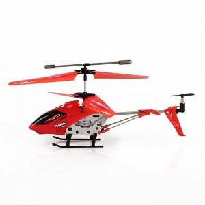 Вертолет и/к Mioshi Tech "X22 красный" (и/к, 180 мА-ч, 3,5 канала, пластиковый чемоданчик, гироскоп, длина 22 см, USB)