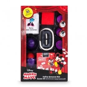 Набор для демонстрации фокусов №2 Disney "Mickey Mouse" (30 фокусов, DVD, 17х6,5х27 см)