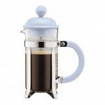 Кофейник с прессом Caffettiera 0.35 л., цвета в ассортименте
