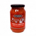 СОУС ТОМАТНЫЙ С КОРИЦЕЙ И ГВОЗДИКОЙ KYKNOS, СТ.БАНКА, 420Г