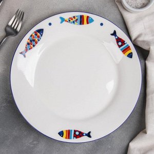 Тарелка обеденная Доляна «Емеля», d=27 см