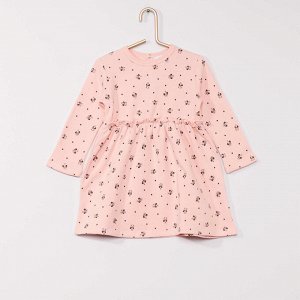 Платье из мольтона 'Минни Маус' Eco-conception - розовый