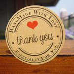 Стикеры бумажные самоклеящиеся-&quot;Fhank you&quot;