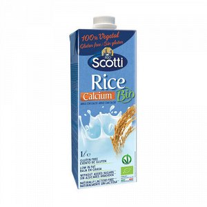 Напиток рисовый "С кальцием" Riso Scotti
