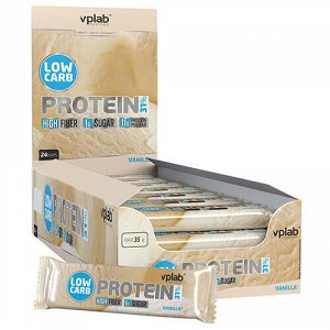 Батончик с протеином "Low carb protein bar", ваниль VPLab