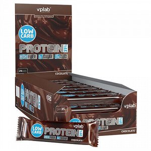 Батончик с протеином "Low carb protein bar", шоколад VPLab