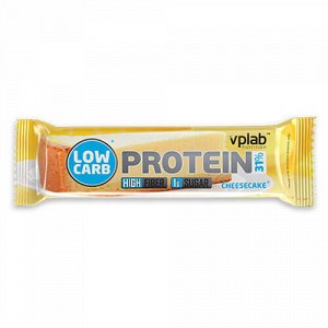 Батончик с протеином "Low carb protein bar", чизкейк VPLab