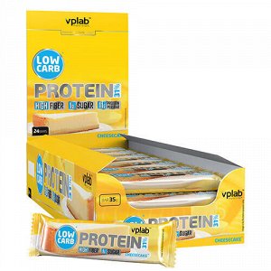 Батончик с протеином "Low carb protein bar", чизкейк VPLab