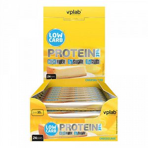 Батончик с протеином "Low carb protein bar", чизкейк VPLab