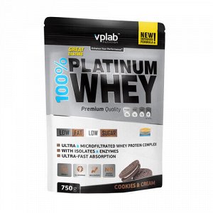 Протеин "100% Platinum Whey", сливочное печенье VPLab