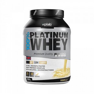 Протеин "100% Platinum Whey" с ванилью VPLab