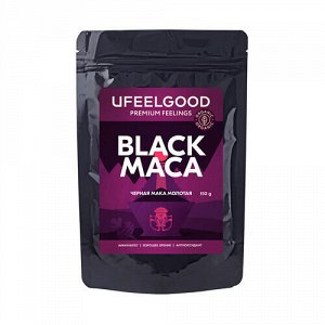 Мака черная молотая / Black maca powder organic Ufeelgood