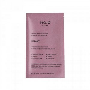 Шоколад молочный &quot;Creamy&quot;, 46% какао Mojo Cacao