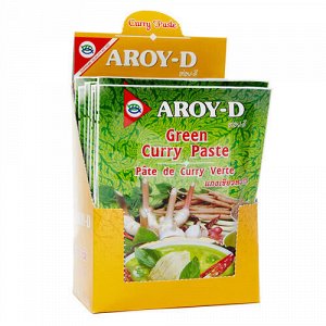 Паста "Карри зеленая", в пакетике Aroy-D