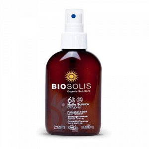 Солнцезащитное масло для лица и тела SPF 6 BIOSOLIS