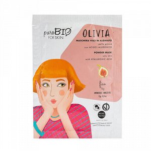 Альгинатная маска "Olivia, инжир" для жирной кожи PuroBio