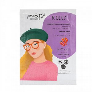 Альгинатная маска "Kelly, красные ягоды" для сухой кожи PuroBio, 13 г