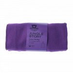 Сумка-шоппер хлопковая, фиолетовая Jungle Story