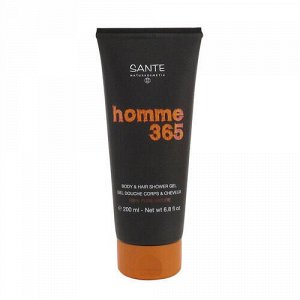 Шампунь-гель для душа мужской "Homme 365" Sante