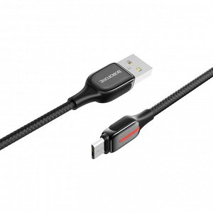 USB кабель Borofone Heroic MicroUSB / 2.4A