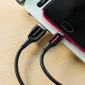 USB кабель Borofone Heroic MicroUSB 2.4A