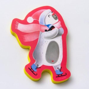 Набор EVA игрушек для игры в ванной «Снежная нежность»