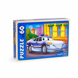 Пазл «Полицейская машина», 60 элементов