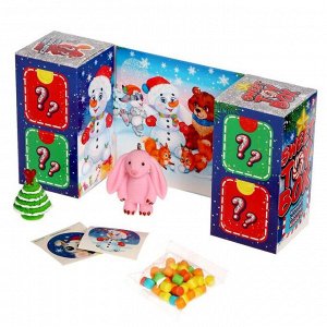 WOW TOYS Игрушка сюрприз Sweet toy box, конфеты, новогодний зайка