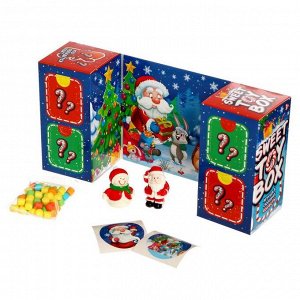 Игрушка сюрприз Sweet toy boХ, конфеты, Дед Мороз