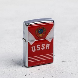 Зажигалка «СССР», 5,5 х 3,5 х 1 см