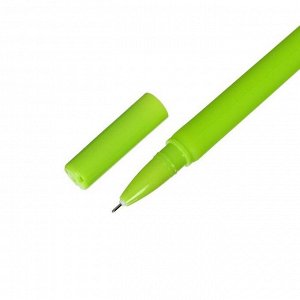 Ручка гелевая-прикол "Земляничка", меняет цвет при ультрафиолете