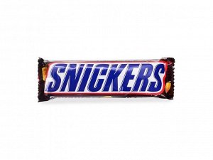 Шоколадный батончик Сникерс Snickers,50.5г